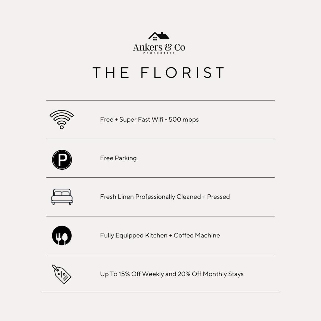 Apartment The Florist - 2 Parking Spaces! Close To Hospitals *